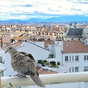Plein Sud Terrasse Avec Vue Panoramique Climatisation Parking Lyon